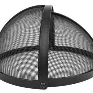 Masterflame 48" Welded Hybrid Steel Pivot Round Fire Pit Safety Screen