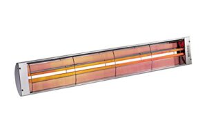 bromic heating br-ecb40 220-240v 4000w stainless steel cobalt electric radiant patio heater