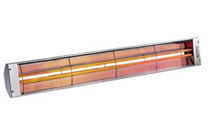 bromic heating br-ecb60 220-240v 6000w stainless steel cobalt electric radiant patio heater