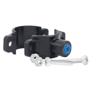apec water systems drain saddle valve with 1/4" quick connect for under-sink reverse osmosis system (saddle-drain)