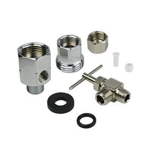 apec water systems saddle-feed-1238 water systems feed water adapter 1/2" & 3/8" for under sink system