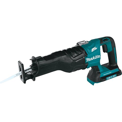 Makita XRJ06Z 18V X2 LXT Lithium-Ion (36V) Brushless Cordless Recipro Saw, Teal, 5.5 x 19 x 8 inches