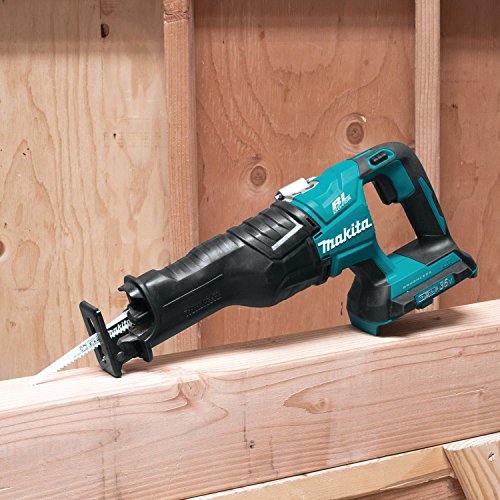 Makita XRJ06Z 18V X2 LXT Lithium-Ion (36V) Brushless Cordless Recipro Saw, Teal, 5.5 x 19 x 8 inches