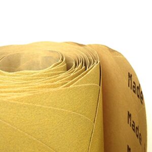 6" PSA Adhesive Sanding Disc Link Roll - Sandpaper Disk Roll (50 Pack, 40 Grit)