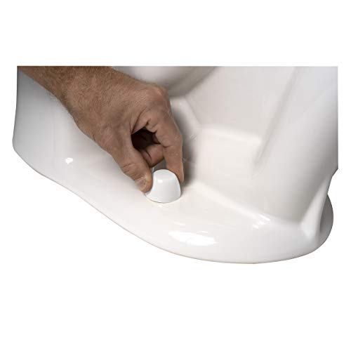 Plumb Pak PP23531 Universal Round Toilet Push-On Bolt Caps, Almond