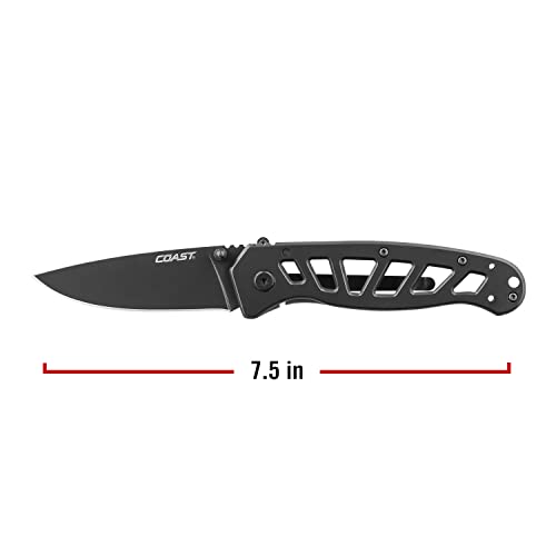 Coast® FDX302 Double Lock™ Folding Knife with 3" Stainless Steel Blade