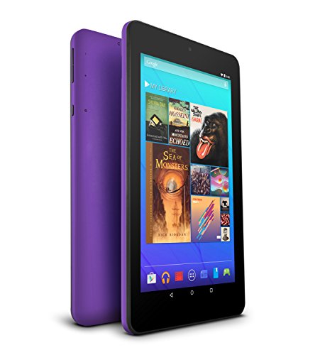 Ematic 7-Inch HD Quad-Core Tablet with Androir 5.0, Lollipop - Purple (EGQ367BDPR)