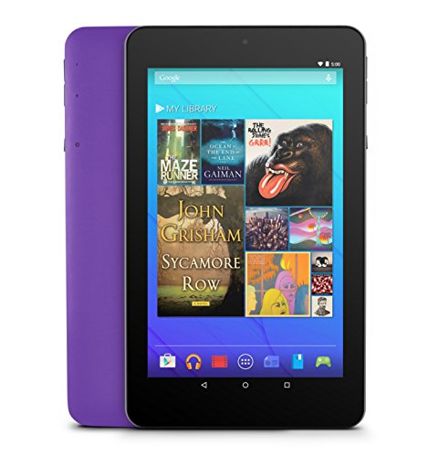 Ematic 7-Inch HD Quad-Core Tablet with Androir 5.0, Lollipop - Purple (EGQ367BDPR)