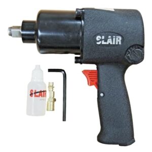 SLAIR 1/2" Twin Hammer Professional Air Impact Wrench Max Torque 950ft/lb