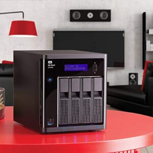 WD 32TB My Cloud EX4100 Expert Series 4-Bay Network Attached Storage - NAS - WDBWZE0320KBK-NESN