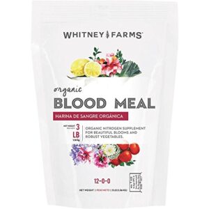 scotts company 10101-10017 whitney farms blood meal 12-0-0 granules 3 lb