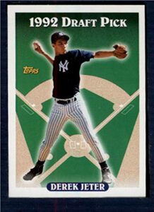 1993 topps #98 derek jeter yankees mlb baseball card (rc - rookie card) nm-mt