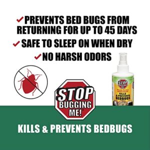 Stop Bugging Me! All-Natural Bed Bug Killer and Repellent Non-Aerosol Trigger Spray- EcoClear Products (16oz)