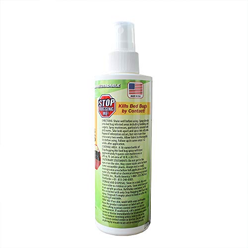 Stop Bugging Me! All-Natural Bed Bug Killer and Repellent Non-Aerosol Trigger Spray- EcoClear Products (16oz)