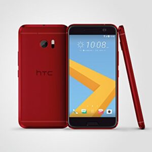 HTC 10 32GB GSM Unlocked LTE Quad-Core Android Phone w/ 12MP Camera - (International) Red