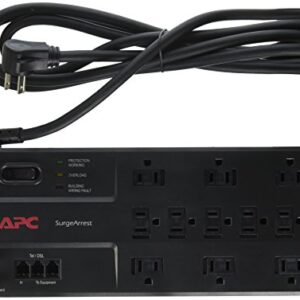 APC P11VT3 11-Outlet Performance SurgeArrest Surge Protector (Telephone/coaxial Protection)