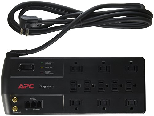 APC P11VT3 11-Outlet Performance SurgeArrest Surge Protector (Telephone/coaxial Protection)