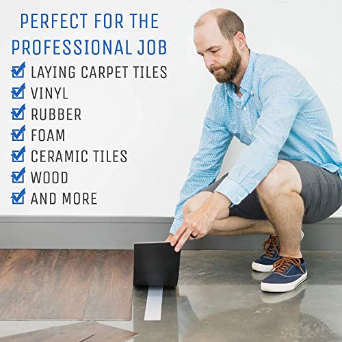 Sugarman Creations Strongest Double Sided Carpet Tape, 2 Inch by 40 Yard, 120 feet! 2X More! 5 Stars Professional Grade, Industrial Strength, Heavy Duty Rug and Carpet Underlayment Adhesive