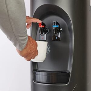 Aquverse Commercial Grade Bottleless Hot & Cold Water Cooler Dispenser with Filter, Black | NSF and UL/Energy Star Certified (A3500-K)