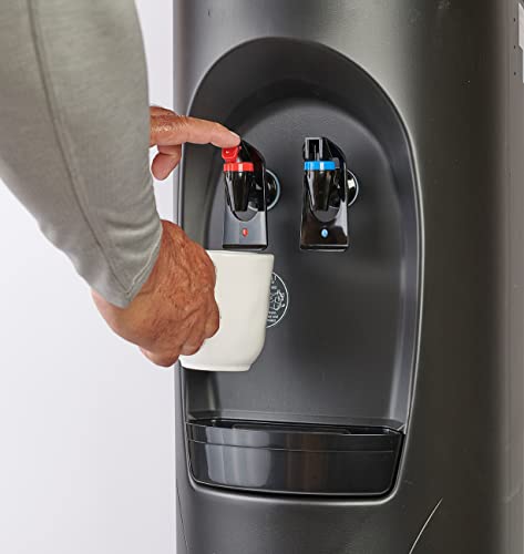 Aquverse Commercial Grade Bottleless Hot & Cold Water Cooler Dispenser with Filter, Black | NSF and UL/Energy Star Certified (A3500-K)