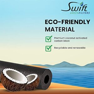 Swift Green Filters Replacement water filter for cartridge BH2, Everpure EV9612-50 EP35R, SGF-96-22 VOC-Chlora-L-S-B