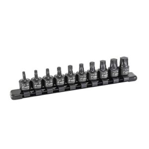 Astro Pneumatic Tool 94410T 10-Piece 3/8" Drive Nano Impact Torx Bit Sockets