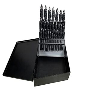 Astro Tools TurboStep TS29 ONYX 29pc HSS Reduced Shank Mechanics Length 1/16" - 1/2" Drill Bit Set