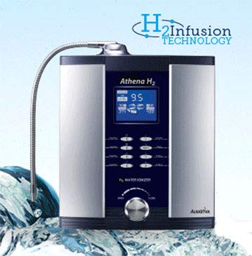 Athena H2 Water Ionizer from AlkaViva. 7-Plate, 13-Stage Dual Filter Self-Cleaning. Limited by AlkaViva