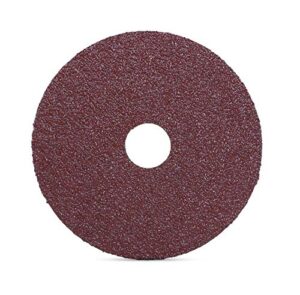 bha aluminum oxide resin fiber sanding and grinding discs, 4.5” x 7/8”, 36 grit - 25 pack