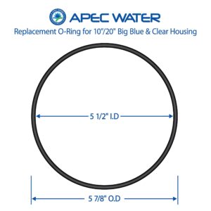 APEC Water Systems Replacement O-Ring For 10" or 20" Big Blue and Clear Water Filter Housing (O-RING-HB)