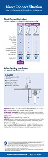 CULLIGAN US-DC1 Under Sink Connect Drinking Water Direct Conn WTR System, No Size, White