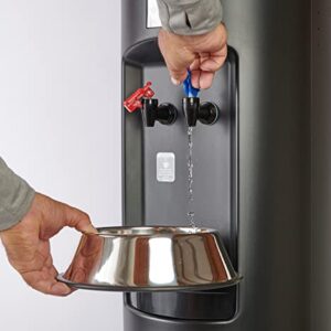 Aquverse Commercial Grade Top-Loading Hot & Cold Water Cooler Dispenser, Black | NSF and UL/Energy Star Certified (A3000-K)