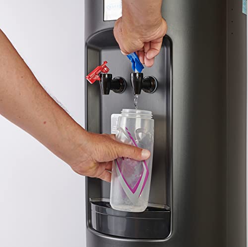 Aquverse Commercial Grade Top-Loading Hot & Cold Water Cooler Dispenser, Black | NSF and UL/Energy Star Certified (A3000-K)