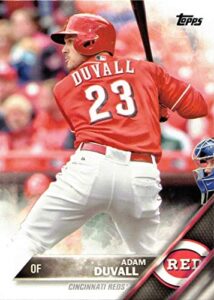 2016 topps baseball #584 adam duvall rookie card