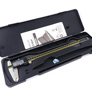 Absolute Digital Caliper 12” / 300 mm Digital Calipers Accurate to 0.0015”/12” Hardened Stainless Steel ODC-12