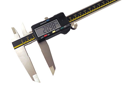 Absolute Digital Caliper 12” / 300 mm Digital Calipers Accurate to 0.0015”/12” Hardened Stainless Steel ODC-12