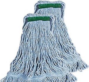 rubbermaid commercial super stitch blend large mop heads, 2-pack
