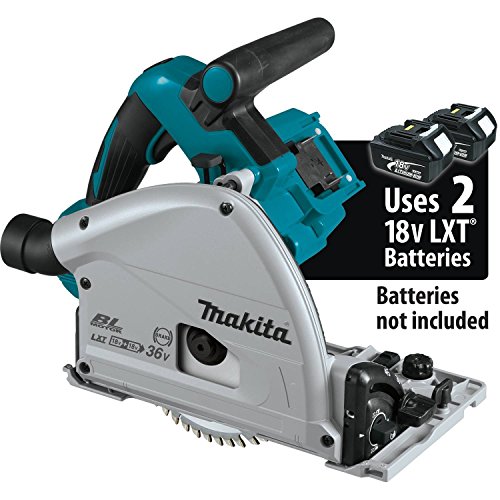 Makita XPS02ZU 18V X2 LXT Lithium-Ion (36V) Brushless Cordless 6-1/2" Plunge Circular Saw, with AWS, Tool Only