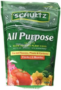 schultz 018061 spf48640 all purpose slow-release plant food, 3.5 lbs, 56 ounce