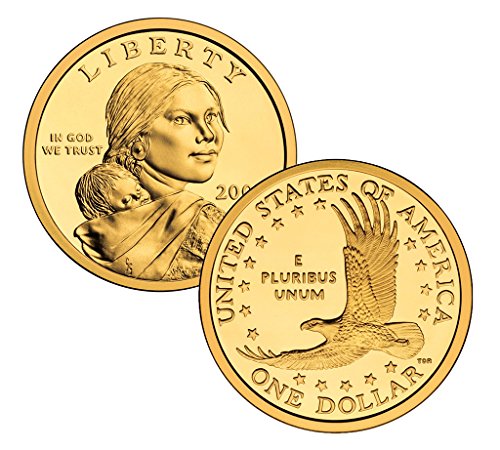 2000 S Sacagawea Golden Dollar $1 Proof