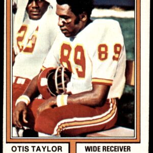 1974 Topps # 520 Otis Taylor Kansas City Chiefs (Football Card) VG/EX Chiefs Prairie View