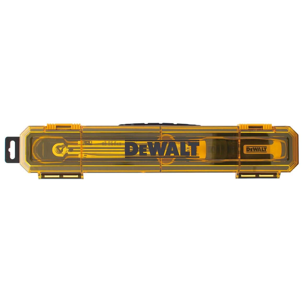 DEWALT Torque Wrench, Micro Adjust, 3/8" Drive (DWMT75463)