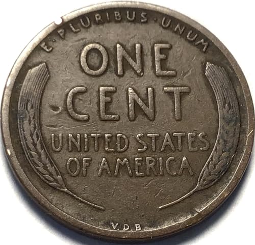 1909 P VDB Lincoln Wheat Cent Penny Seller Fine