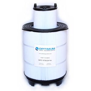 Optimum Pool Technologies Compatible Replacement Filter Cartridge Kit for System 3® (S7M120) 300 SQFT