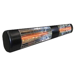 sunheat commercial/restaurant 240v wall mount electric patio heater - 3000w