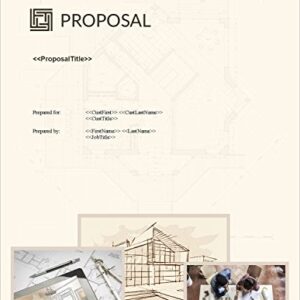 Proposal Pack Architecture #3 - Business Proposals, Plans, Templates, Samples and Software V20.0