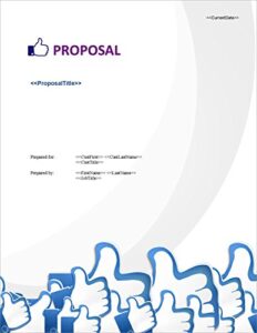 proposal pack social media #1 - business proposals, plans, templates, samples and software v20.0