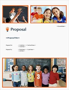 proposal pack education #3 - business proposals, plans, templates, samples and software v20.0