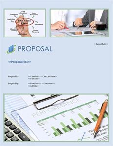 proposal pack financial #4 - business proposals, plans, templates, samples and software v20.0