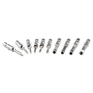 ETopLike® Screwdrivers Kit Repair Tool for Eyeglass/Glasses/Watch/Cellphone/Clock (12PCS, Travel Pocket)